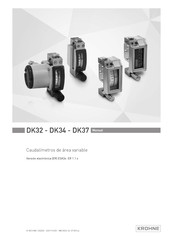 KROHNE DK32 Manual De Instrucciones