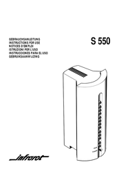 Sennheiser infrarot S 550 Instrucciones Para El Uso