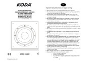 KODA SW800 Manual De Instrucciones