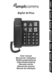 Amplicomms BigTel 40plus Manual Del Usuario