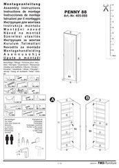 FMD Furniture PENNY 88 Instrucciones De Montaje