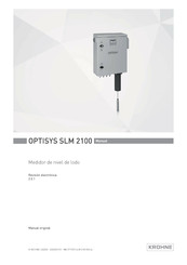 KROHNE OPTISYS SLM 2100 Manual De Instrucciones