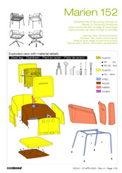 Steelcase Marien 152 Instrucciones