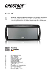 cabstone SoundOne Manual Del Usario