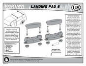 Yakima LANDING PAD 6 Manual De Instrucciones