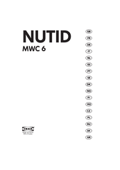 IKEA NUTID MWC6 Manual De Instrucciones