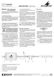 Monacor LEDS-5CP/RGB Manual De Instrucciones