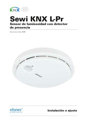 elsner elektronik Sewi KNX L-Pr 70396 Instalación E Ajuste