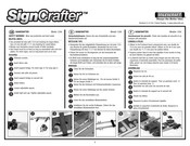 Milescraft SignCrafter 1256 Manual Del Usuario