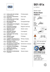 CRUZ 901-91 Serie Instrucción De Montaje