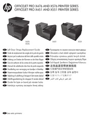 HP OFFICEJET PRO X476 Guías De Sustitución