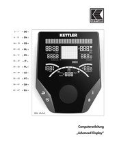 Kettler Advanced Display Manual Del Usuario