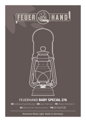 FEUERHAND BABY SPECIAL 276 Manual De Instrucciones