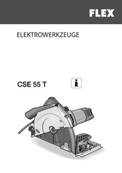 Flex CSE 55 T Instrucciones De Funcionamiento Originales