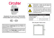 Circutor CVM-E3-MINI Manual De Instrucciones