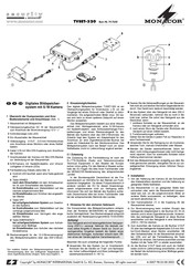 Monacor TVSET-320 Manual De Instrucciones