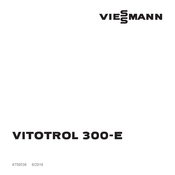 Viessmann VITOTROL 300-E Manual Del Usuario