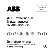 ABB 6920U-102-500 Manual Del Usuario