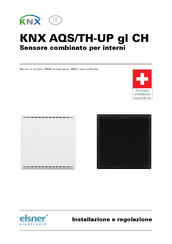 elsner elektronik KNX AQS/TH-UP gl CH Manual Del Usuario