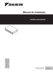 Daikin FWE04D Serie Manual De Instalación