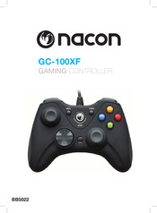 Nacon GC-100XF Manual De Instrucciones