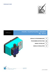C.P.A. EL10rx Manual De Regulatión
