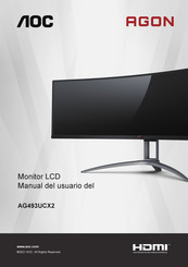 AOC AGON AG493UCX2 Manual Del Usuario