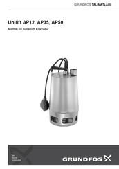 Grundfos Unilift AP50 Manual De Instrucciones