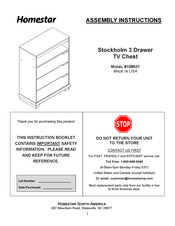 HomeSTAR Stockholm 3 Instrucciones De Montaje