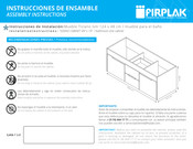 firplak TIZIANO Instrucciones De Ensamble