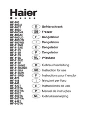 Haier HF-188 Instrucciones De Uso