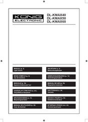 König Electronic DL-KMAX60 Manual De Uso