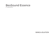 Bang & Olufsen BeoSound Essence 2nd generation Manual De Instrucciones