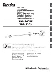 Tanaka TPS-260-PF Manual De Instrucciones