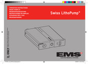 EMS SWISS LITHOPUMP Instrucciones De Empleo