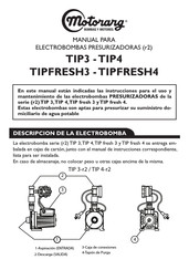 Motorarg TIP3 Manual De Instrucciones