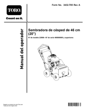 Toro 23508 Manual De Operador