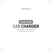 Avanca 2+2 USB Car Charger Manual De Usuario