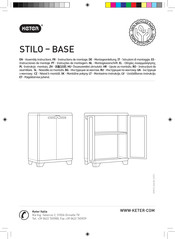 Keter STILO - BASE Instrucciones De Montaje