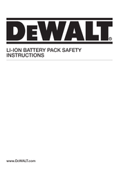 DeWalt DCB203-2 Manual De Instrucciones