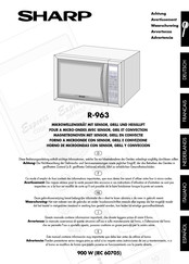 Sharp R-963 Manual De Manejo