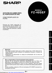 Sharp FZ-40SEF Manual De Instrucciones