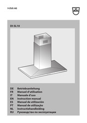 V-ZUG DI-SL10 Manual De Utilización