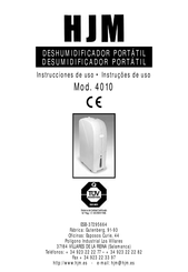 HJM 4010 Instrucciones De Uso