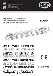 MO-EL FIORE 767P Uso Y Mantenimiento