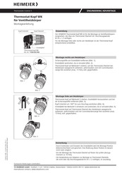 Heimeier 7300-00.500 Instrucciones De Montaje