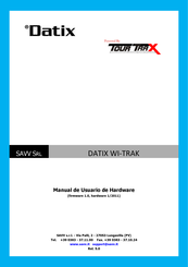 SAVV Datix WI-TRAK Manual De Usuario De Hardware