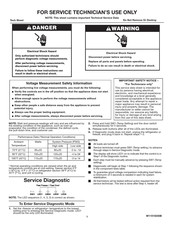 Whirlpool WSZ57L18DM Instrucciones De Servicio