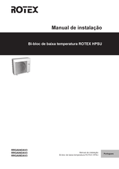 Daikin Rotex HPSU Manual De Instalación