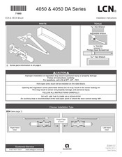 LCN 4050 DA Serie Instrucciones De Instalación